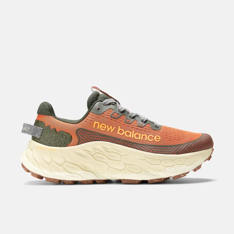 New Balance Mens Fresh Foam X More Trail v3 Trainers - Cayenne / Kombu sold by The Foot Factory