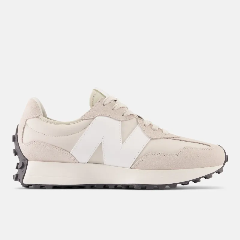 New Balance Unisex 327 Fashion Trainers - Off White / White sold by The Foot Factory