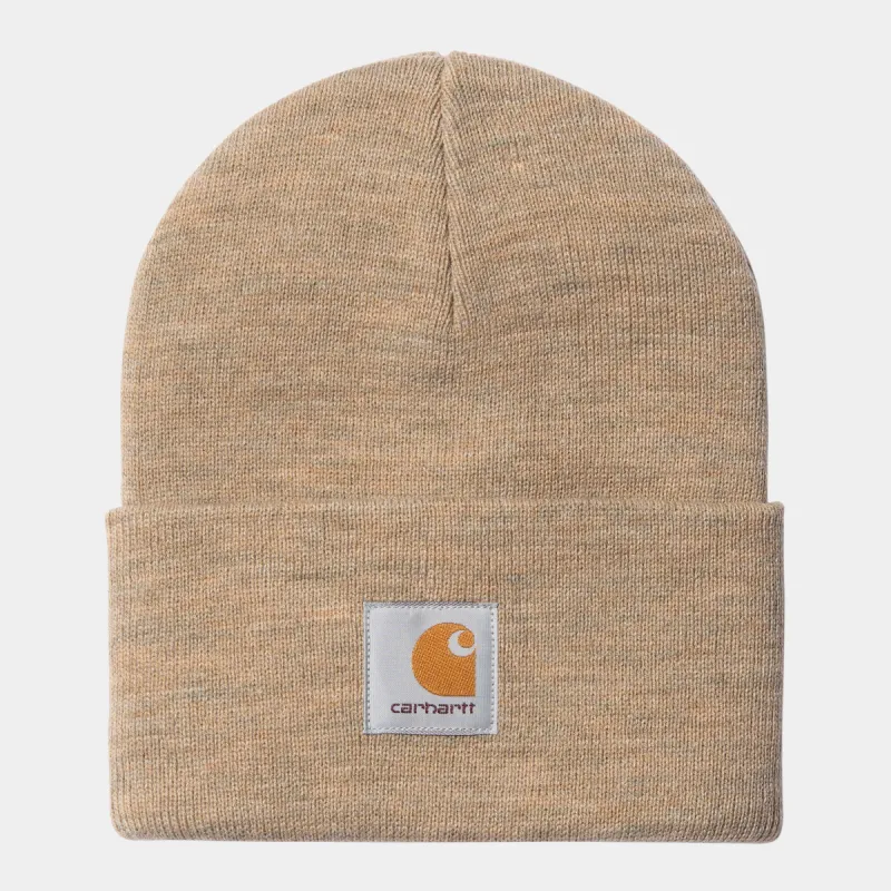 Carhartt WIP Unisex Acrylic Watch Hat - Leather Heather sold by The Foot Factory