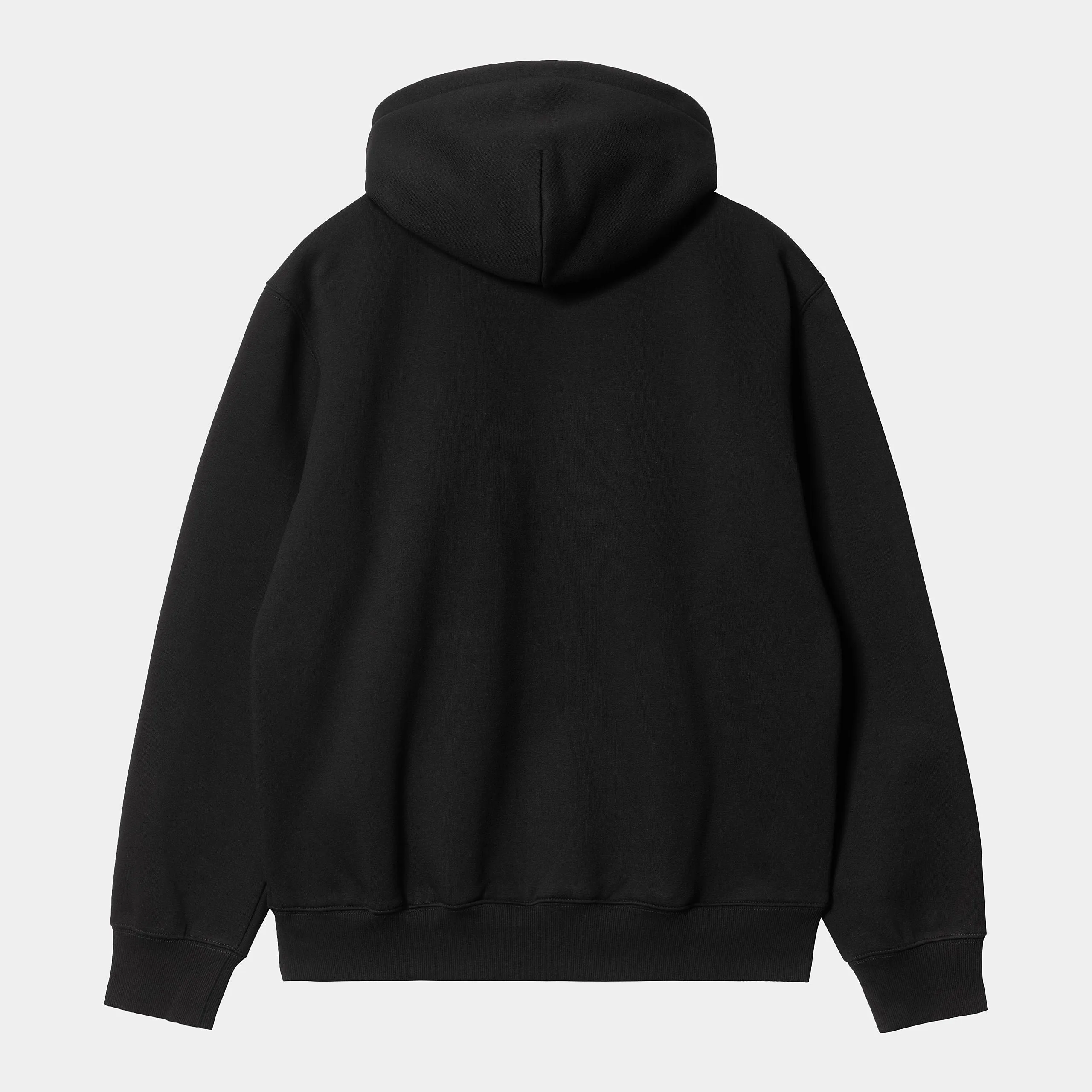 Carhartt WIP Mens Carhartt WIP Sweat Hoodie - Black / White sold by The Foot Factory product image thumbnail 2