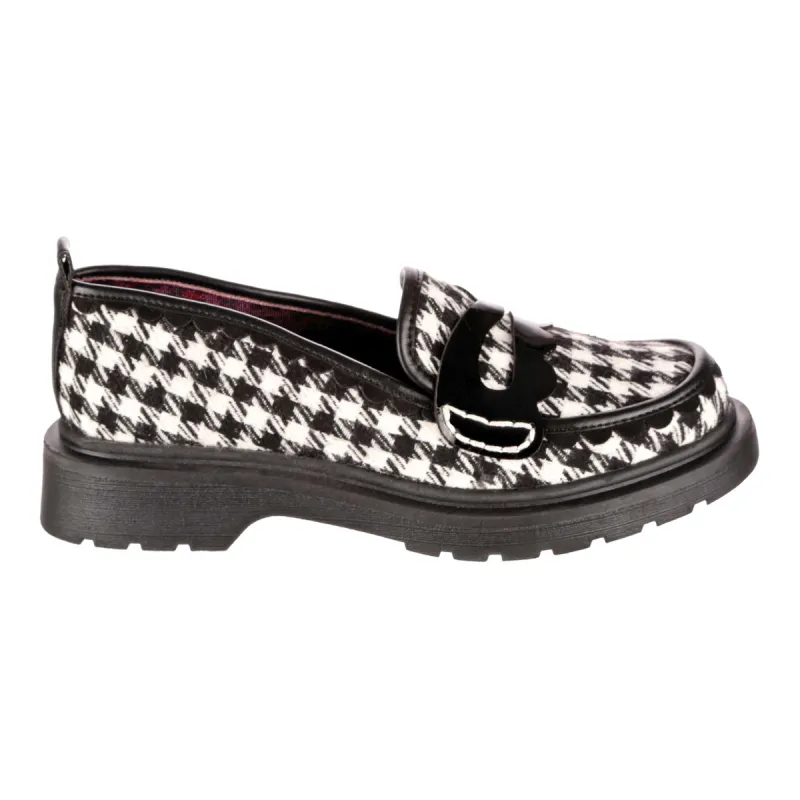 Irregular Choice Womens Old Dawg Loafer - Black sold by The Foot Factory