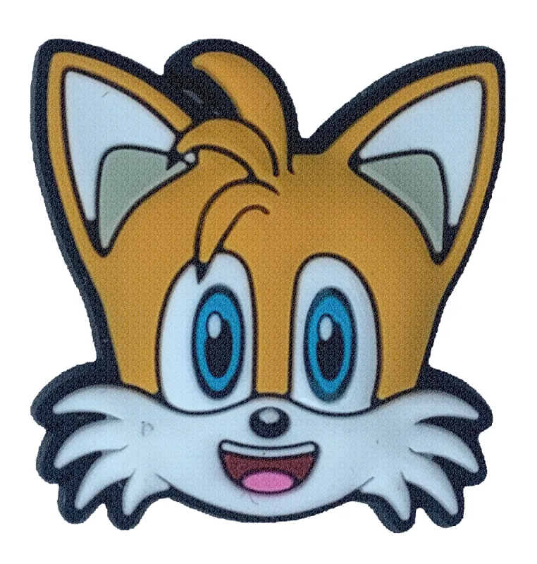 Crocs Jibbitz Sonic The Hedgehog Tails Charm sold by The Foot Factory