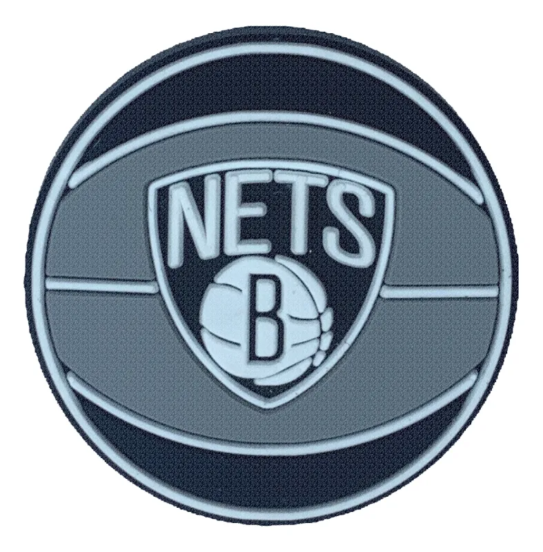 Crocs Jibbitz NBA Brooklyn "Nets" Basketball Charm sold by The Foot Factory