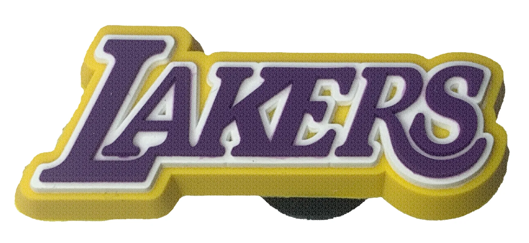 Crocs Jibbitz NBA Los Angeles "Lakers" Charm sold by The Foot Factory