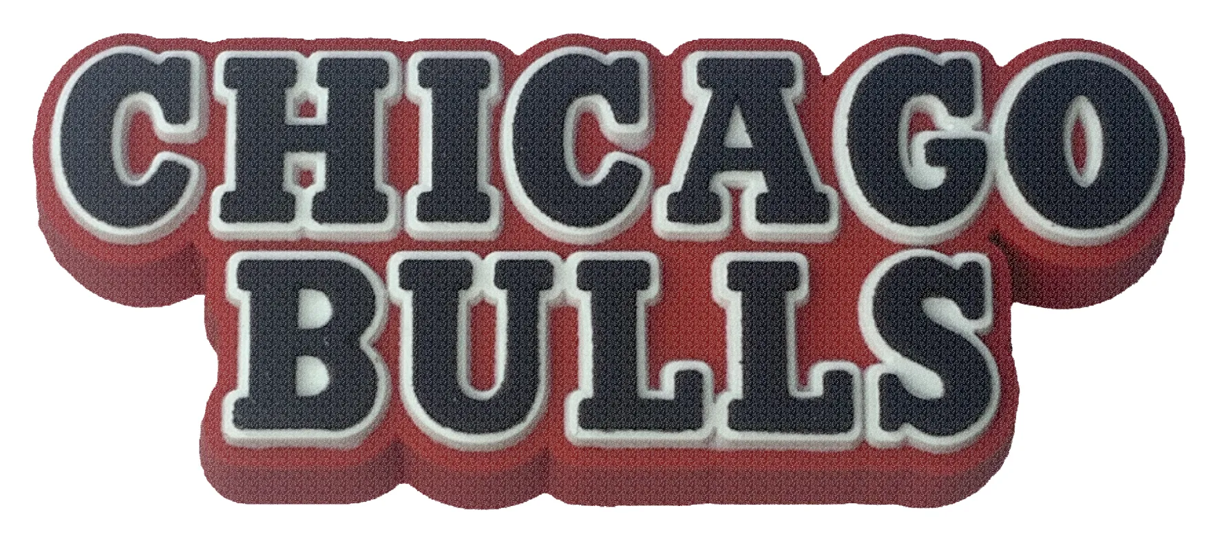 Crocs Jibbitz NBA "Chicago Bulls" Charm sold by The Foot Factory