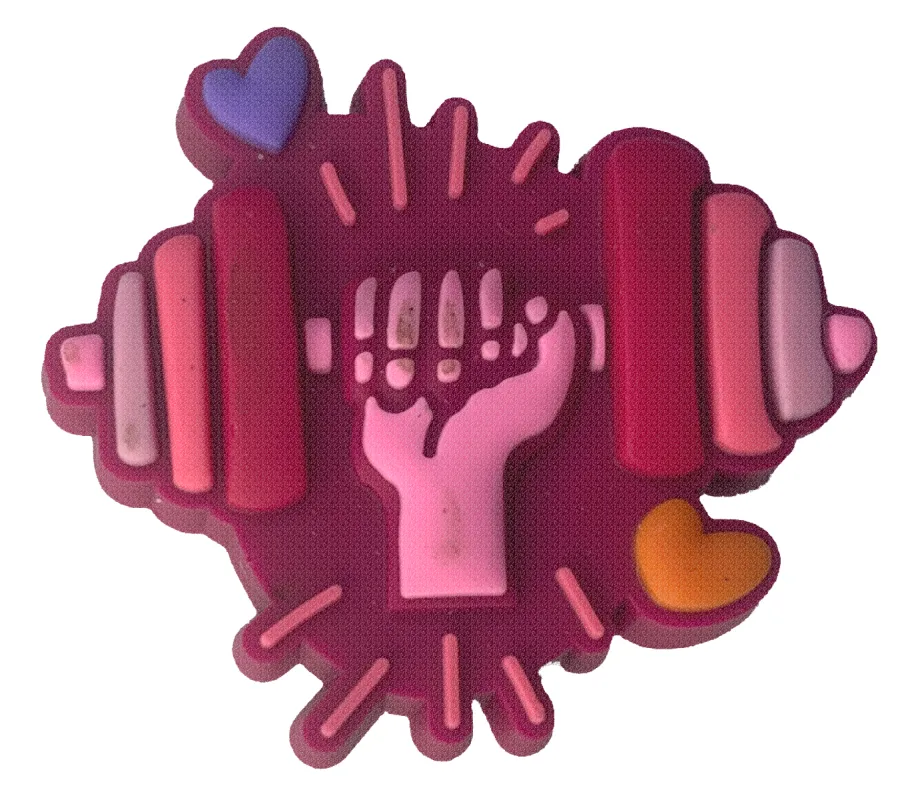 Crocs Jibbitz Disney Encanto Dumbbell Charm sold by The Foot Factory