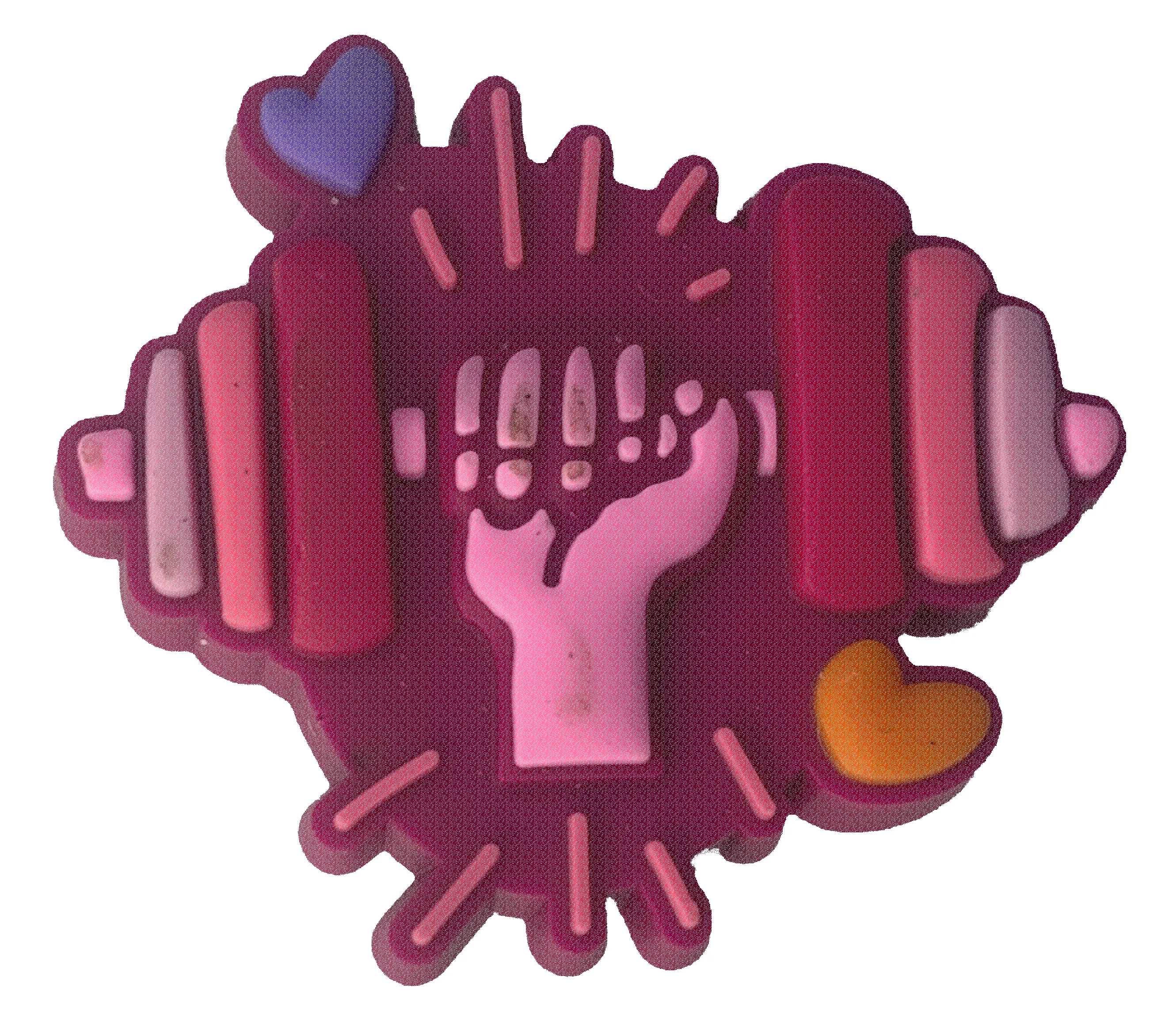 Crocs Jibbitz Disney Encanto Dumbbell Charm sold by The Foot Factory