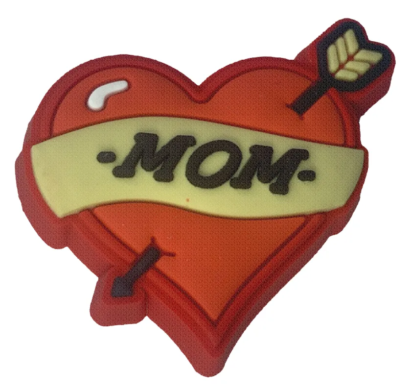 Crocs Jibbitz Old School Tattoo Heart Charm sold by The Foot Factory