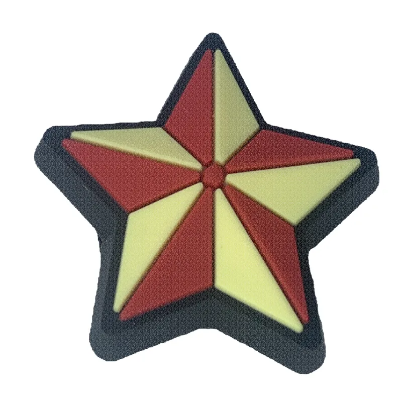 Crocs Jibbitz Old School Tattoo Star Charm sold by The Foot Factory