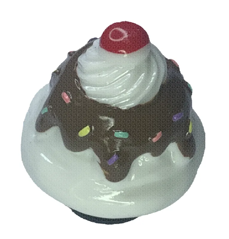 Crocs Jibbitz Mini Sundae Vanilla Sundae Charm sold by The Foot Factory
