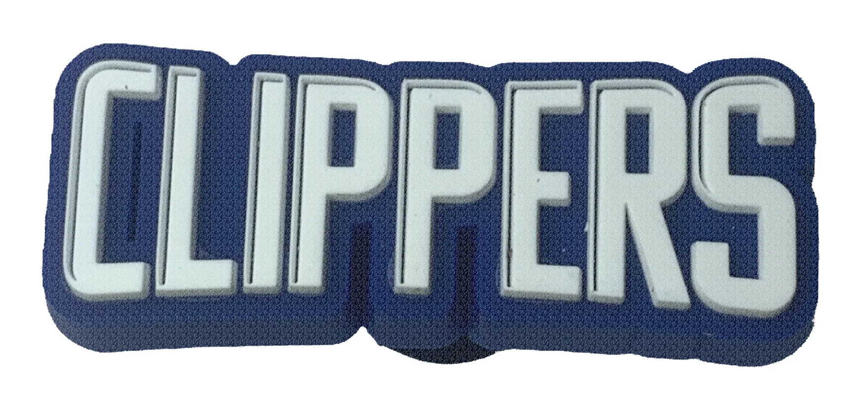 Crocs Jibbitz NBA Los Angeles "Clippers" Charm sold by The Foot Factory