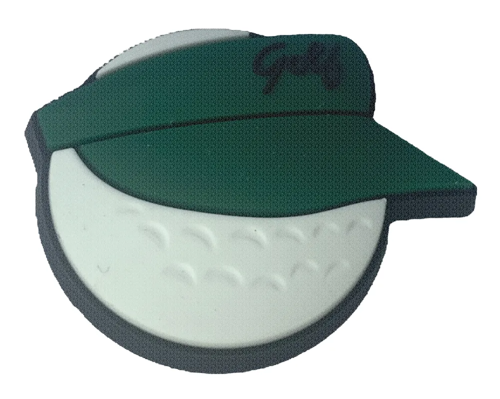 Crocs Jibbitz Golf Game Visor Charm sold by The Foot Factory