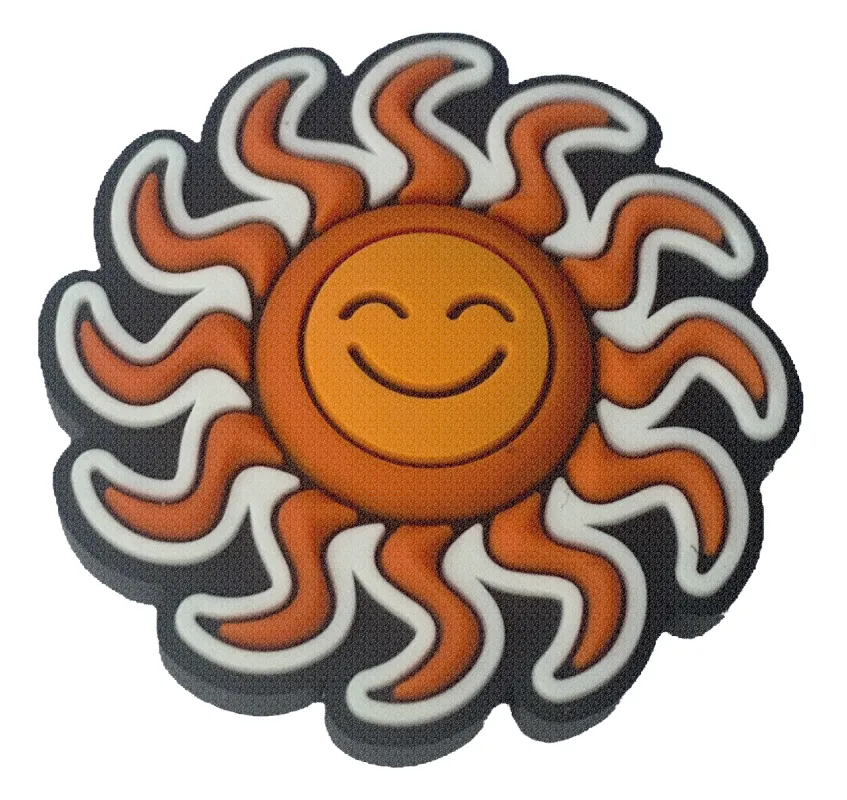 Crocs Jibbitz Sun Charm sold by The Foot Factory