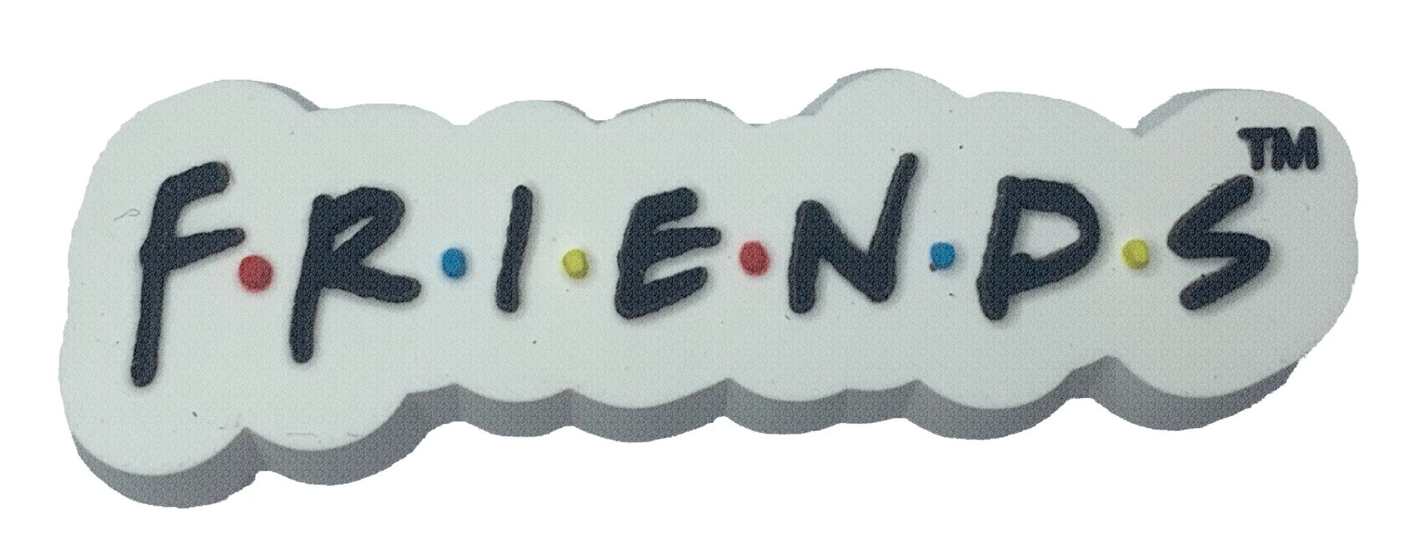 Crocs Jibbitz Friends Logo Charm made by Crocs