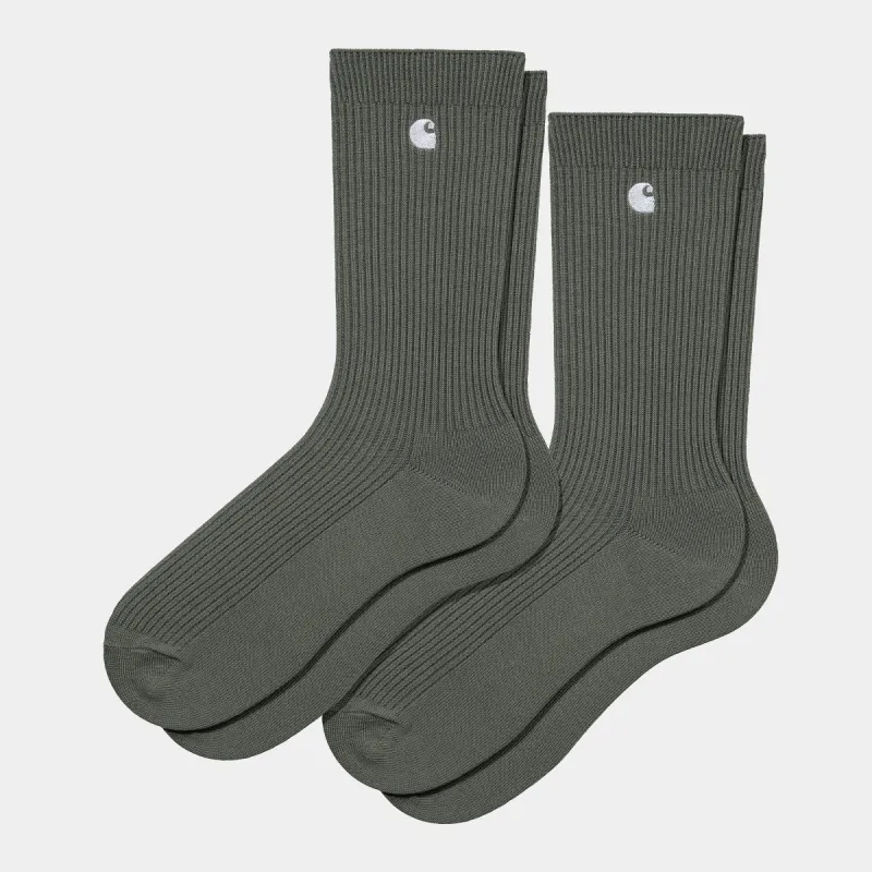 Carhartt WIP Mens Madison Socks Pack - Plant sold by The Foot Factory