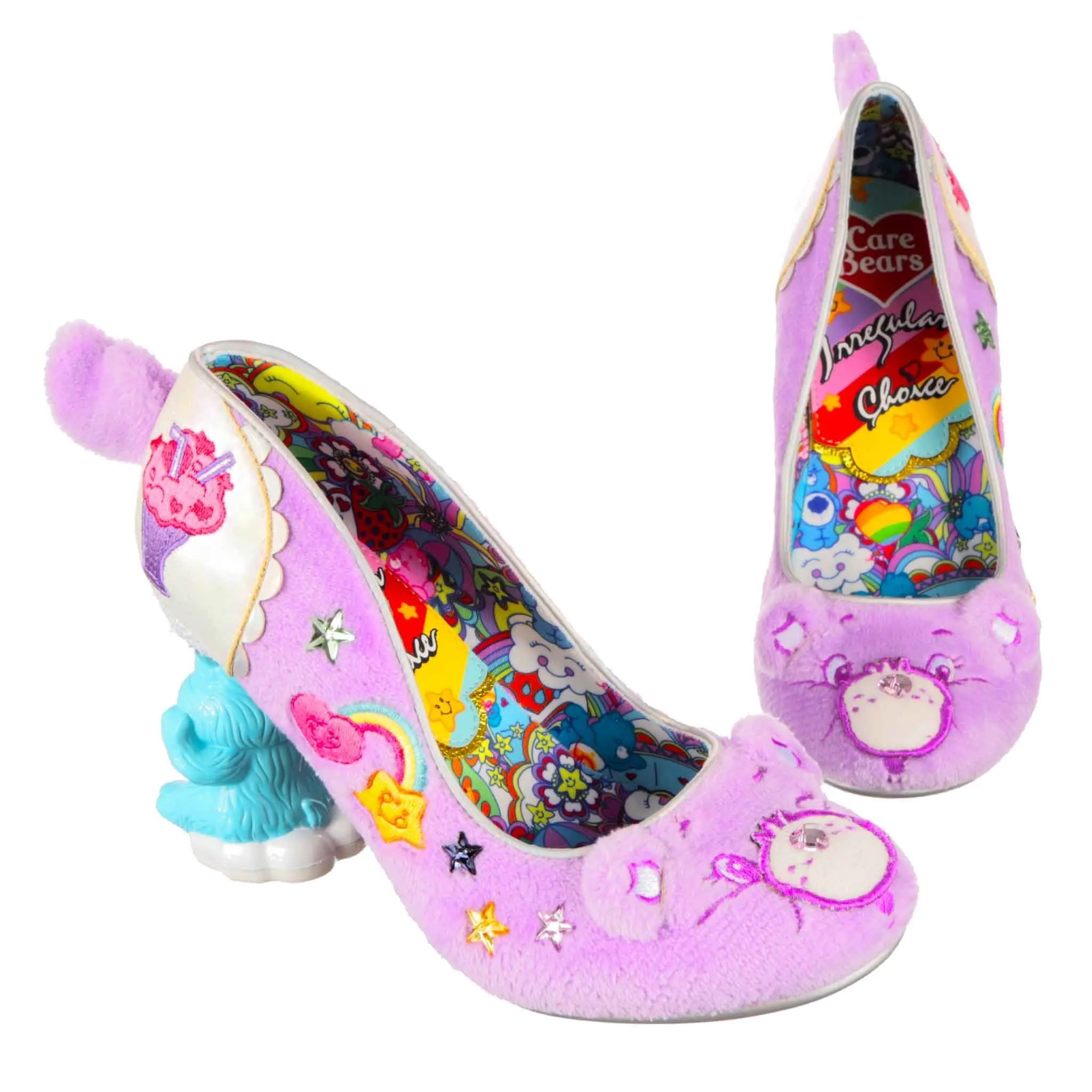 Irregular Choice Womens Care Bears Share Love High Heels sold by The Foot Factory