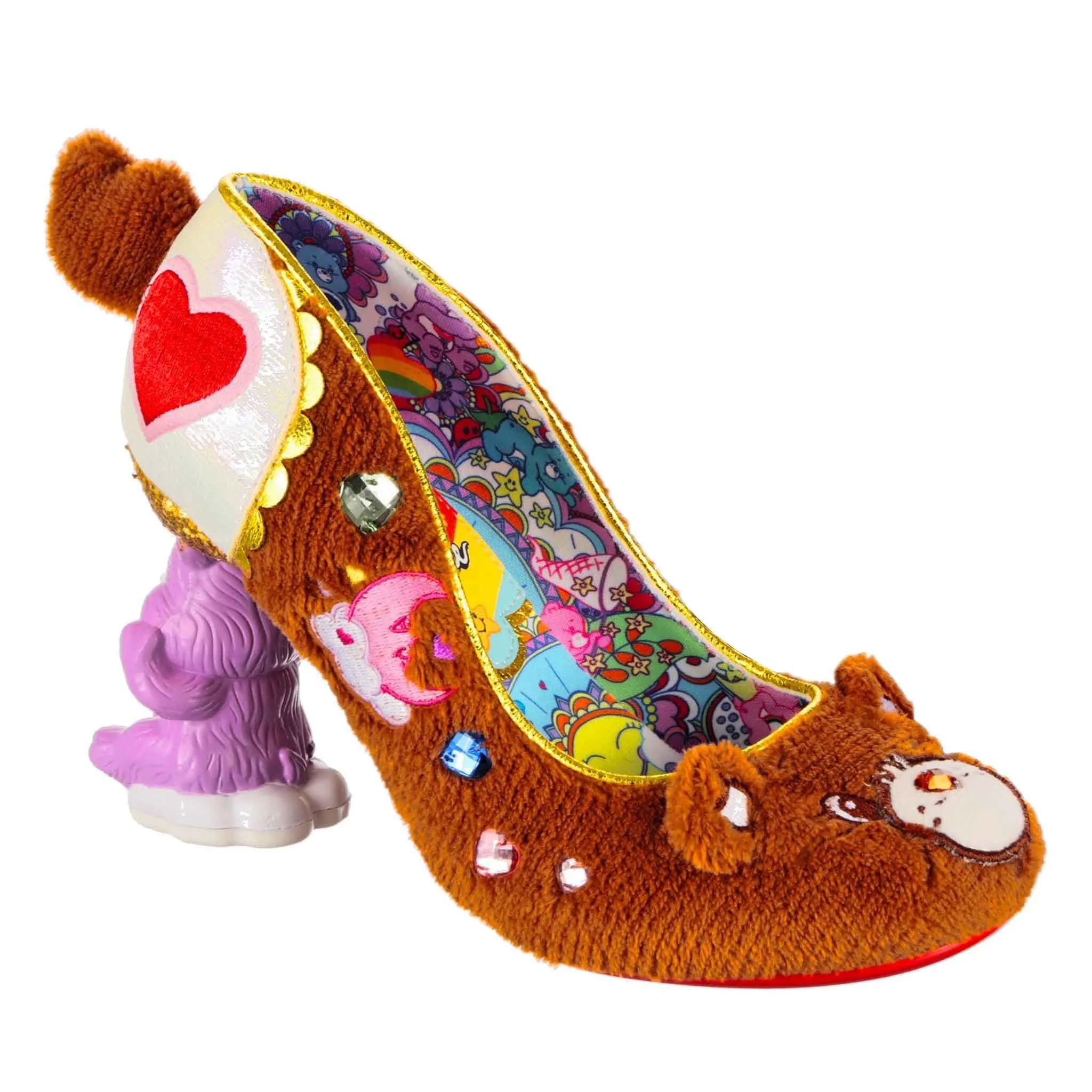 Irregular Choice Womens Care Bears Tenderheart Cuddles High Heels sold by The Foot Factory product image thumbnail 5