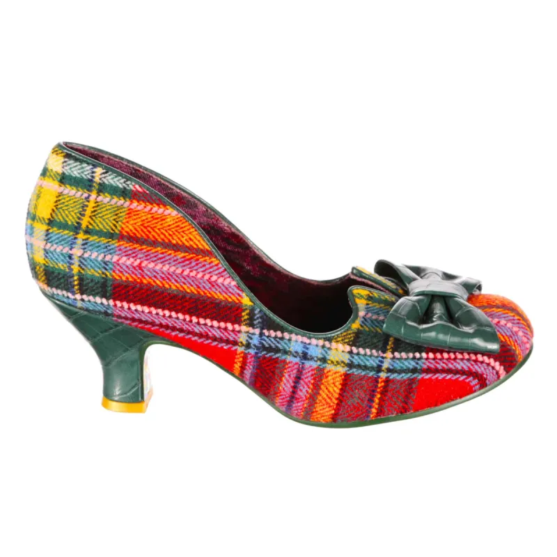 Irregular Choice Womens Dazzle Razzle High Heel - Red sold by The Foot Factory