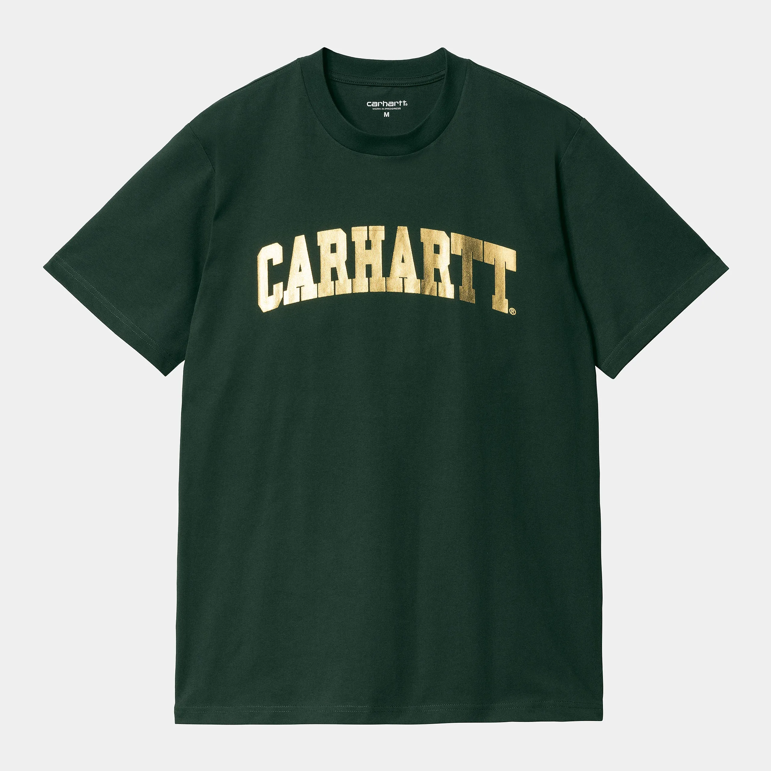 Carhartt WIP Mens University T-Shirt - Discovery Green sold by The Foot Factory