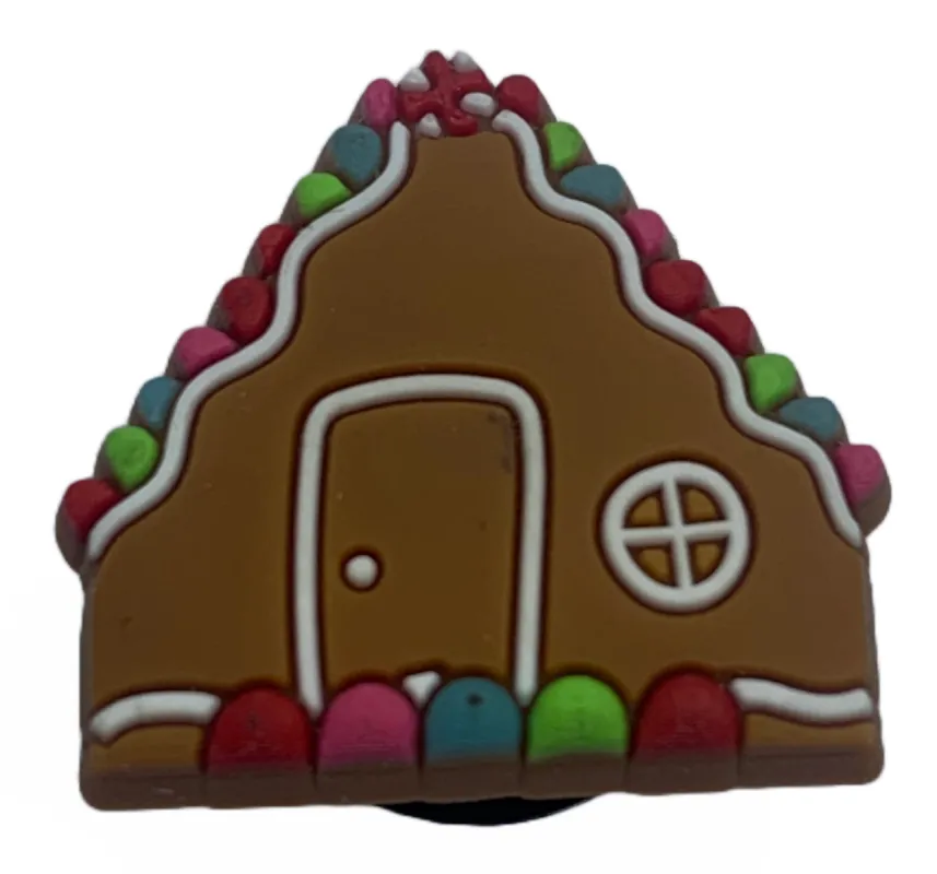 Crocs Jibbitz Gingerbread House Charm sold by The Foot Factory