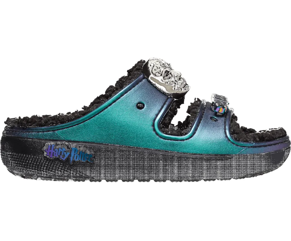 Crocs Unisex Harry Potter Cozzzy Sandal - Black sold by The Foot Factory