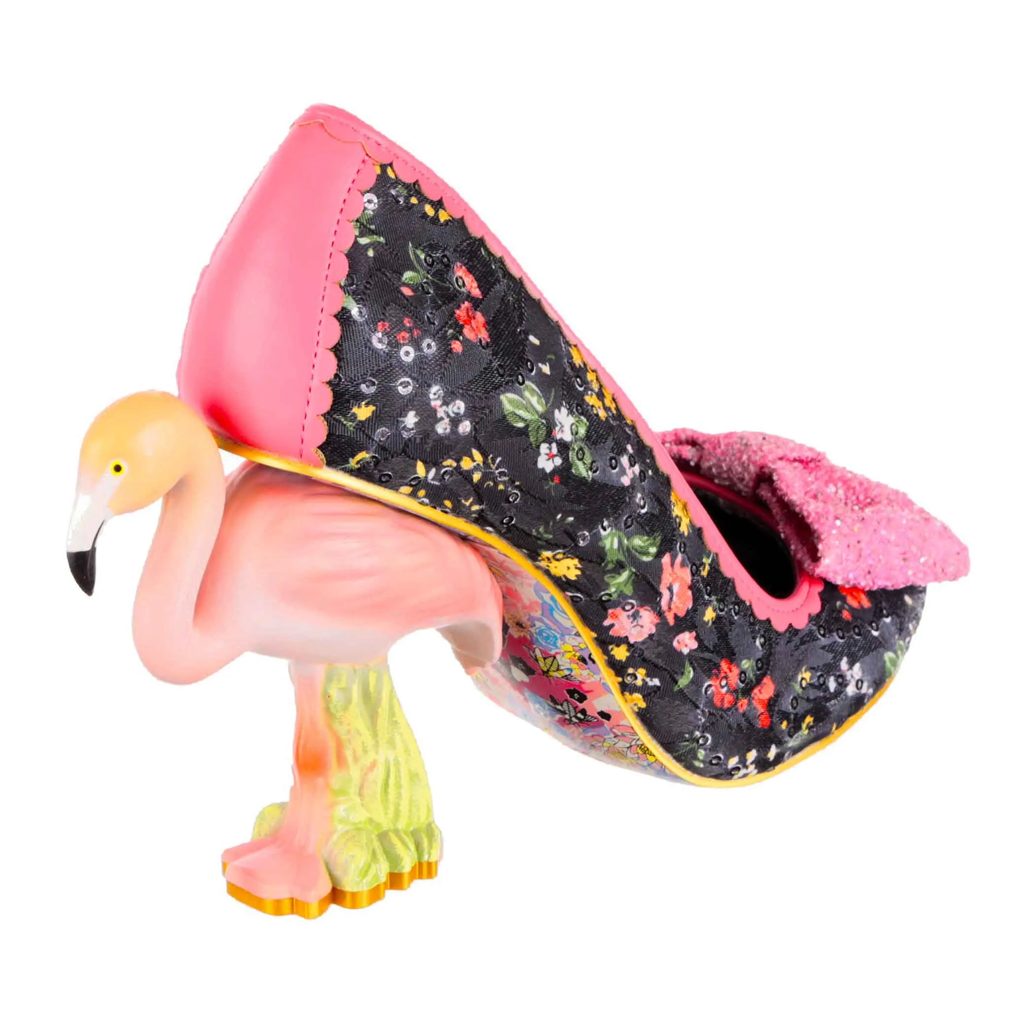 Irregular Choice Womens Blushing Bird High Heel - Black sold by The Foot Factory product image thumbnail 2
