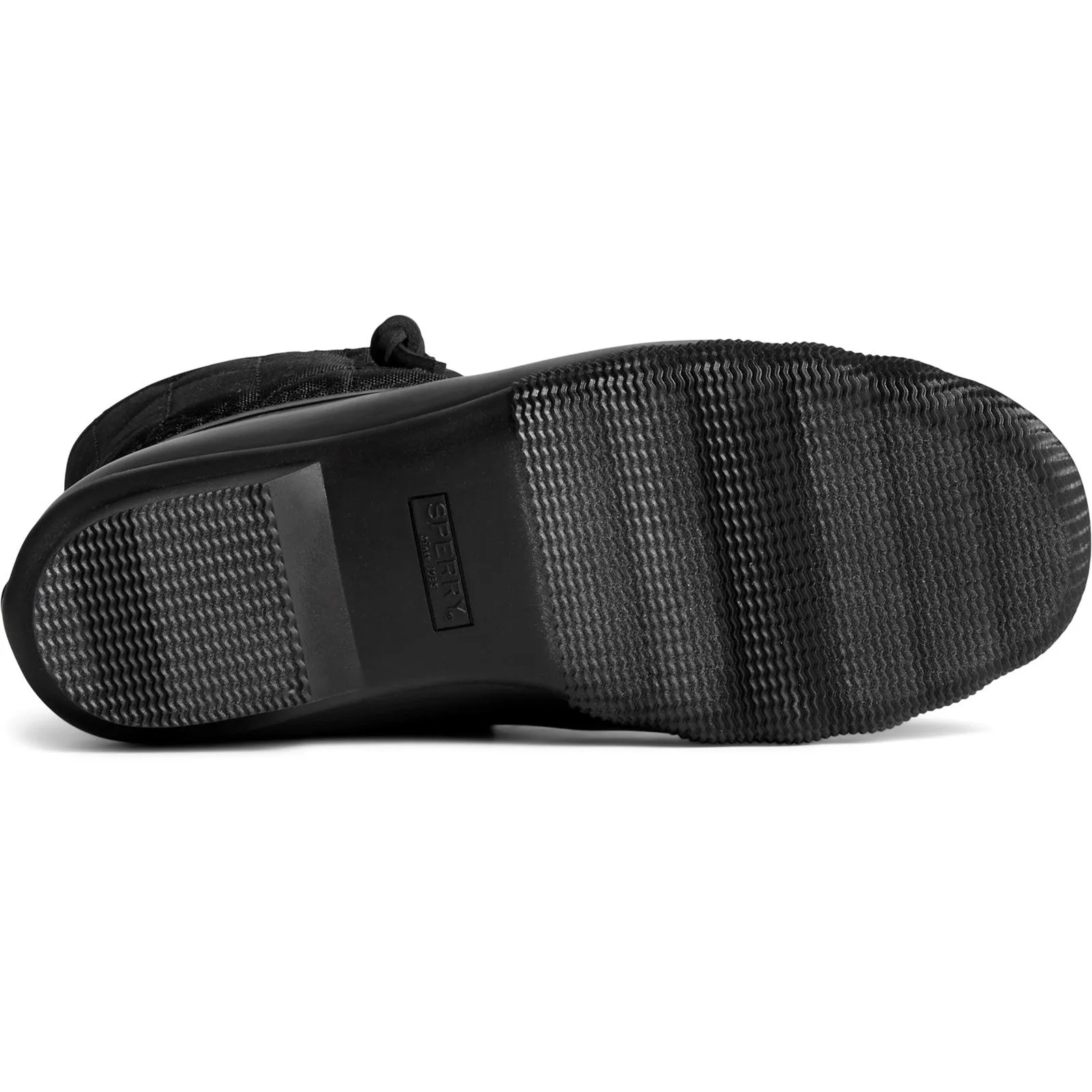 Sperry Womens Saltwater SeaCycled Nylon Boots - Black sold by The Foot Factory product image thumbnail 4