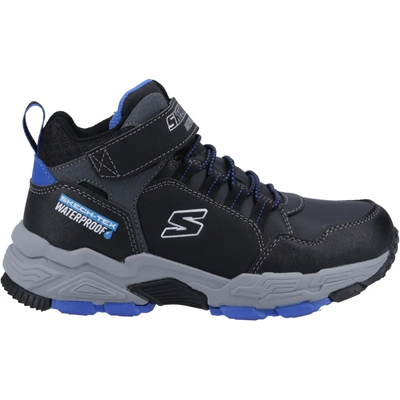 Skechers Boys Drollix Hiking Boots - Black sold by The Foot Factory