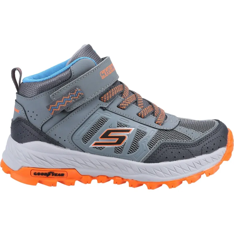 Skechers Boys Fuse Tread Trekor Hiking Boots - Grey sold by The Foot Factory