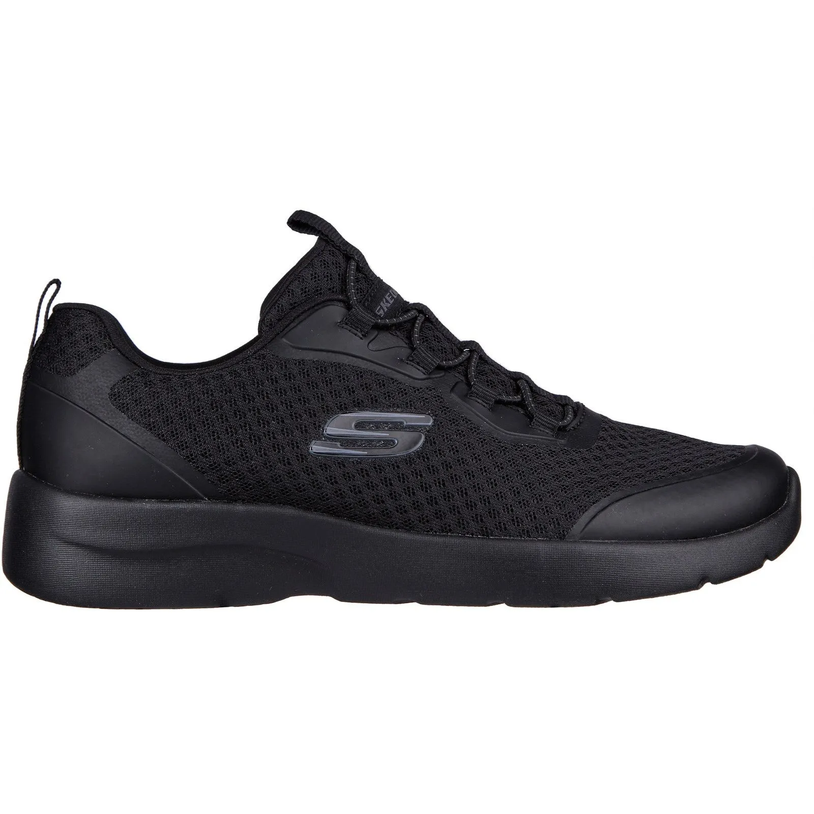 Skechers Girls Bobs Squad Chaos Color Crush Trainers - Black sold by The Foot Factory