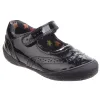 Hush Puppies Girls Rina Patent Leather School Shoes - Black sold by The Foot Factory