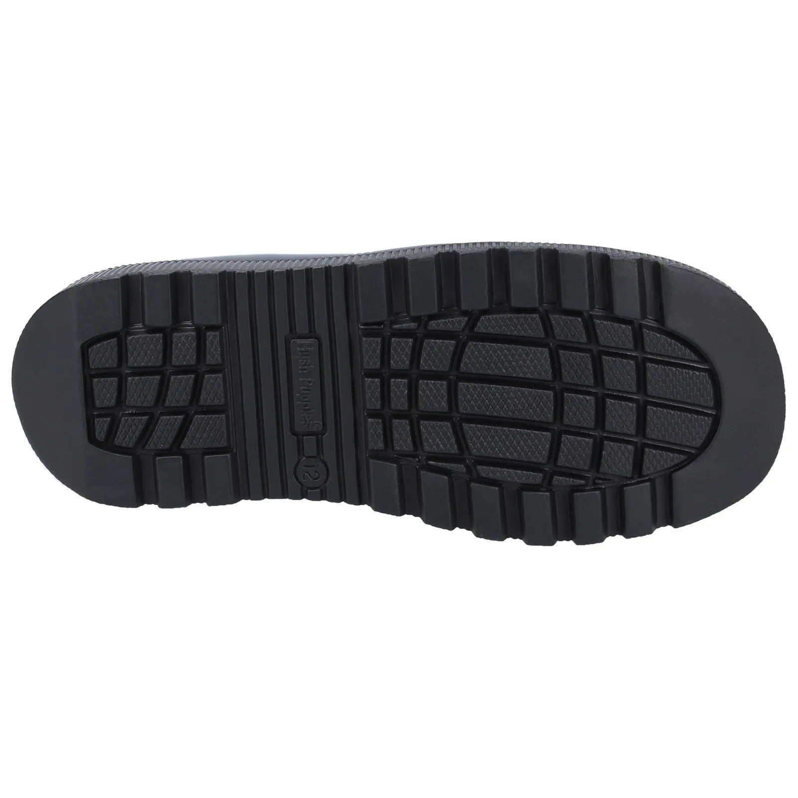 Hush Puppies Girls Kiera Leather School Shoes - Black sold by The Foot Factory product image thumbnail 4