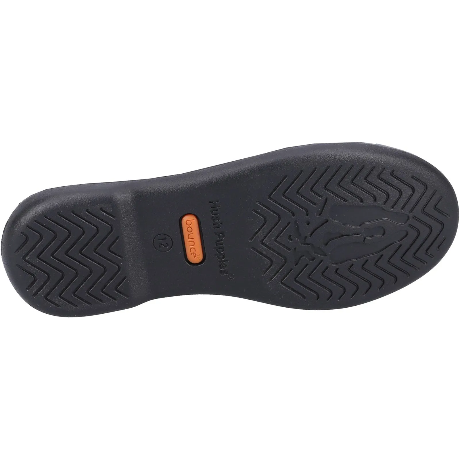 Hush Puppies Girls Bridget Leather School Shoes - Black sold by The Foot Factory product image thumbnail 4