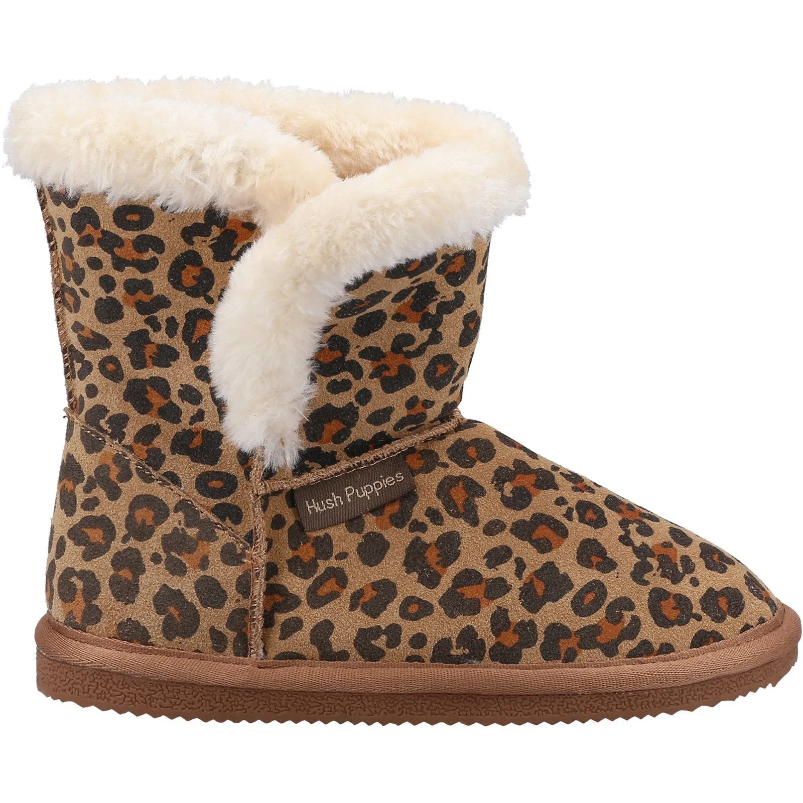 Hush Puppies Girls Ashlynn Slippers - Tan sold by The Foot Factory