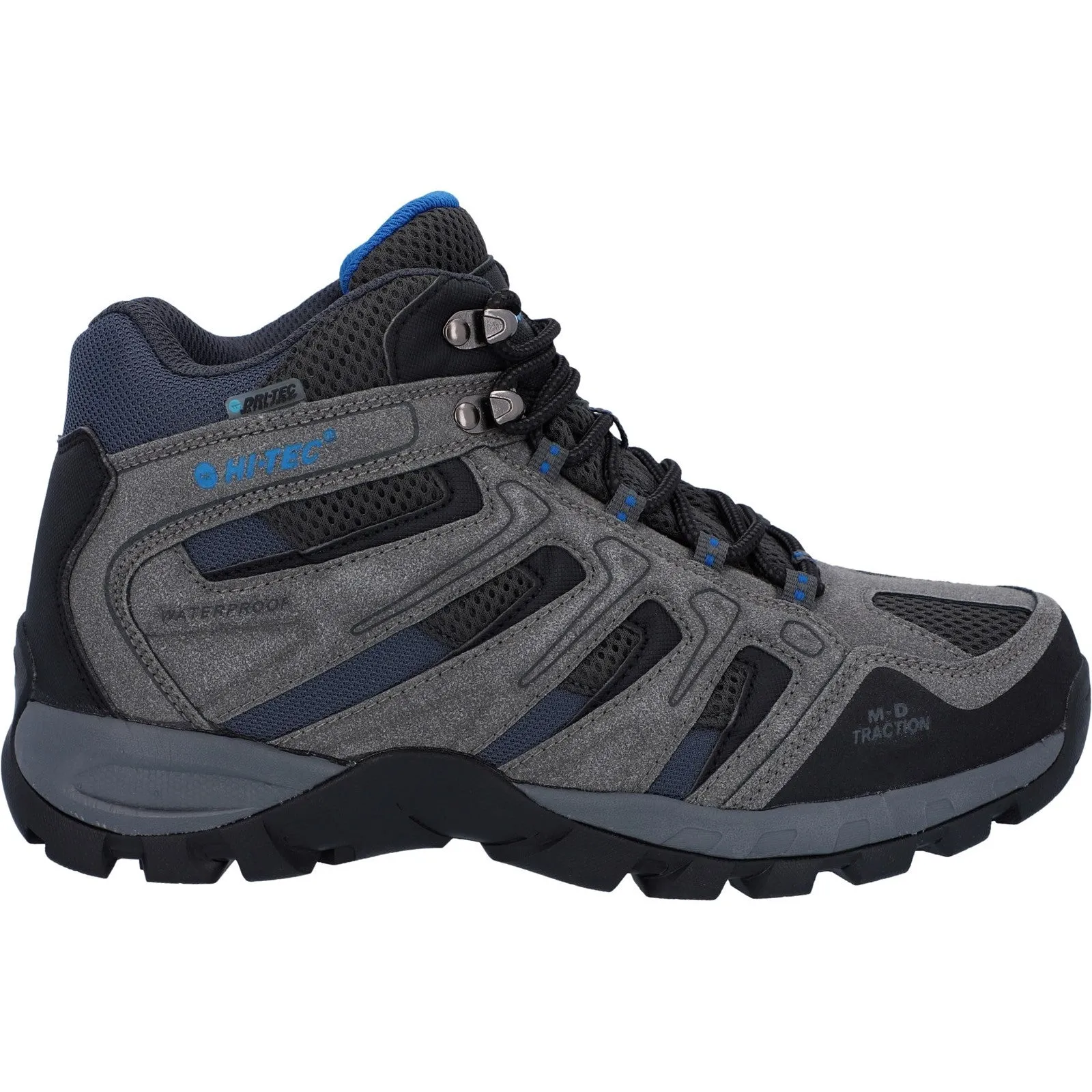 Hi-Tec Mens Torca Hiking Boots - Grey sold by The Foot Factory