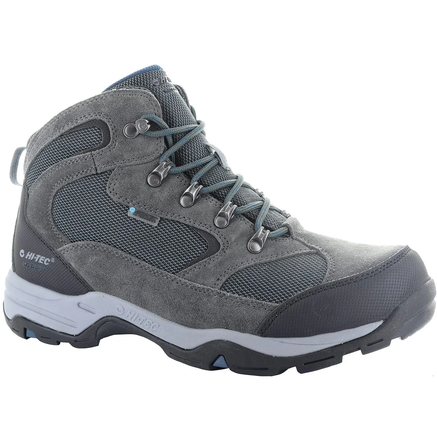 Hi-Tec Mens Storm Suede Boots - Grey sold by The Foot Factory product image thumbnail 2