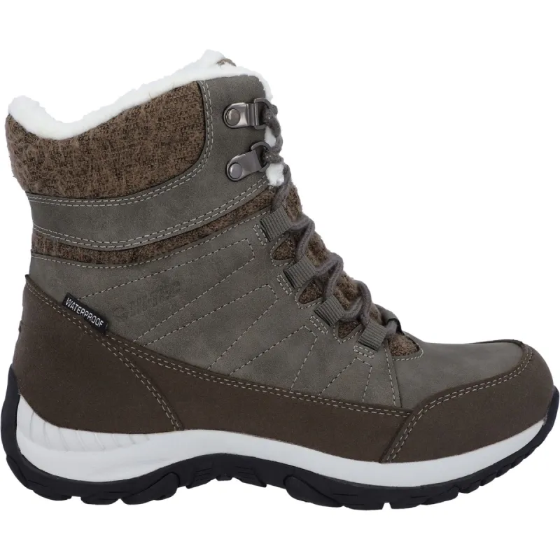 Hi-Tec Womens Riva Hiking Boots - Beige sold by The Foot Factory