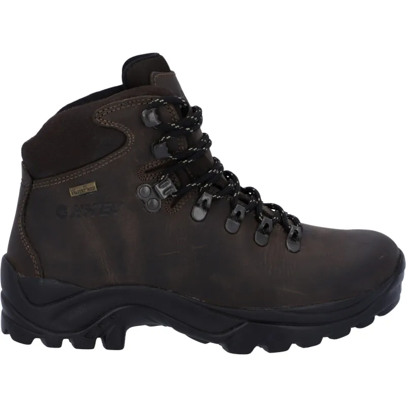 Hi-Tec Womens Ravine Leather Hiking Boots - Brown sold by The Foot Factory
