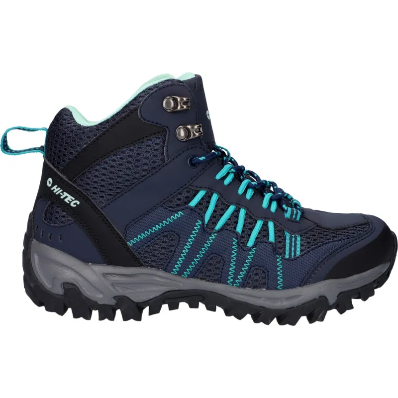 Hi-Tec Womens Jaguar Hiking Boots - Blue sold by The Foot Factory