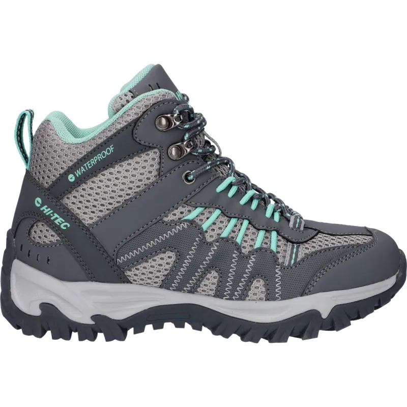 Hi-Tec Womens Jaguar Hiking Boots - Grey sold by The Foot Factory