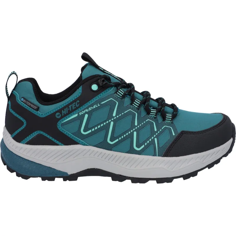 Hi-Tec Womens Diamonde Hiking Trainers - Green sold by The Foot Factory