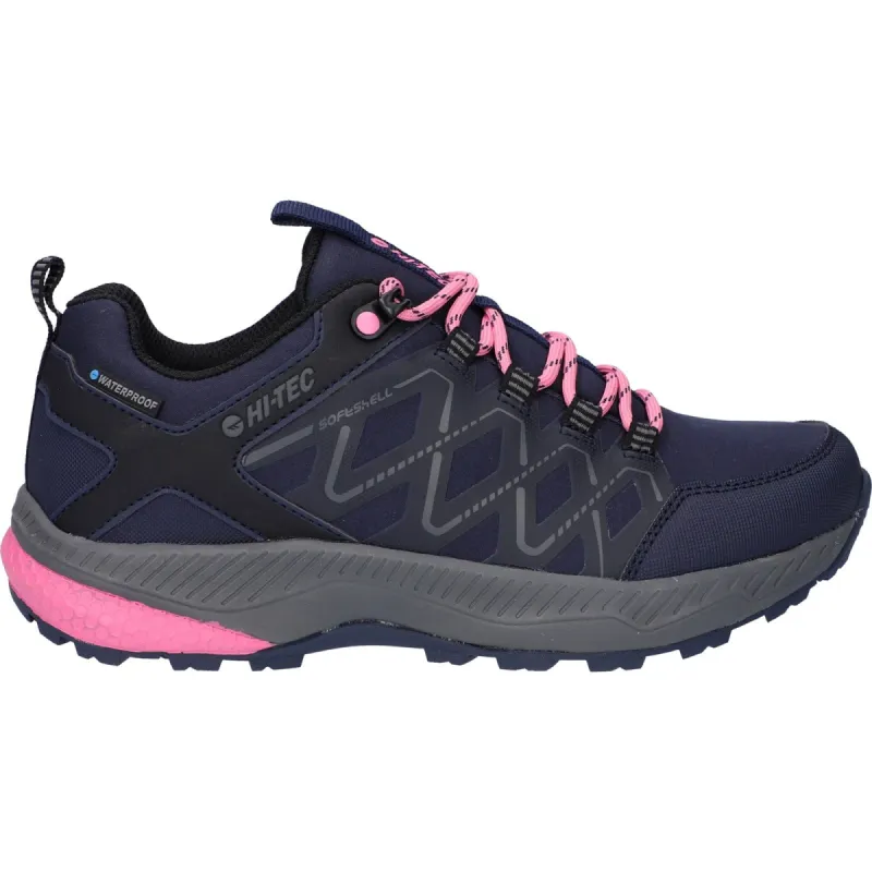 Hi-Tec Womens Diamonde Hiking Trainers - Dark Blue sold by The Foot Factory