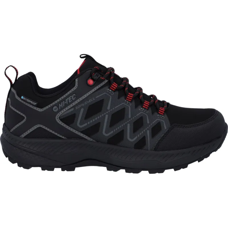 Hi-Tec Mens Diamonde Hiking Trainers - Black sold by The Foot Factory