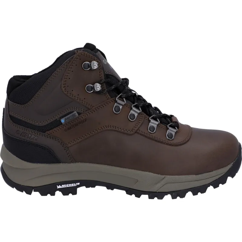 Hi-Tec Mens Altitude VI Leather Boots - Brown sold by The Foot Factory