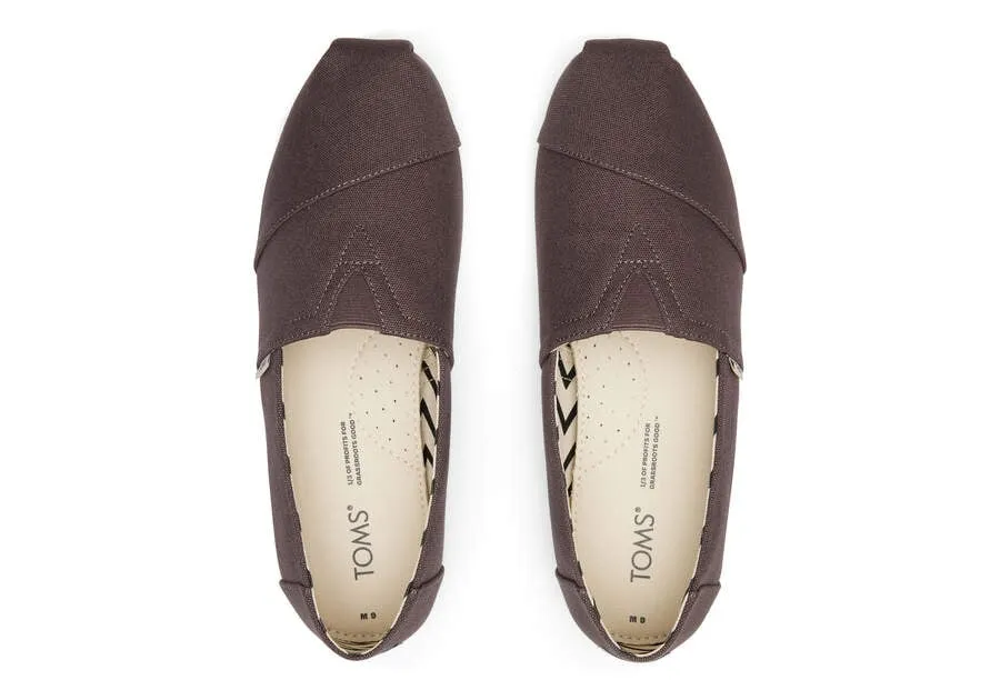 TOMS Mens Alpargata Espadrille - Ash Grey sold by The Foot Factory product image thumbnail 5