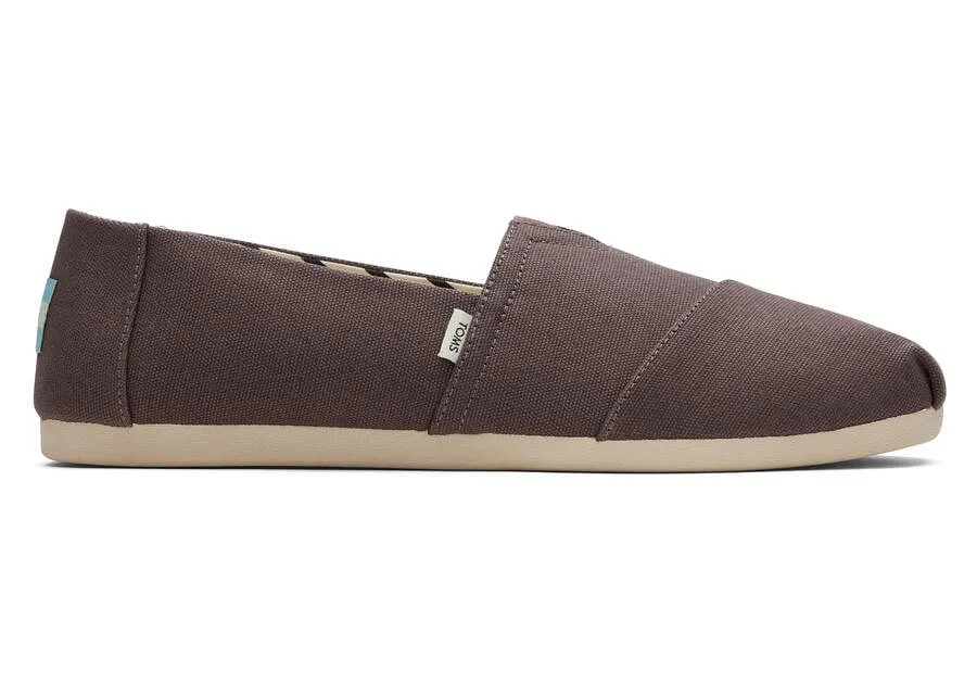 TOMS Mens Alpargata Espadrille - Ash Grey sold by The Foot Factory