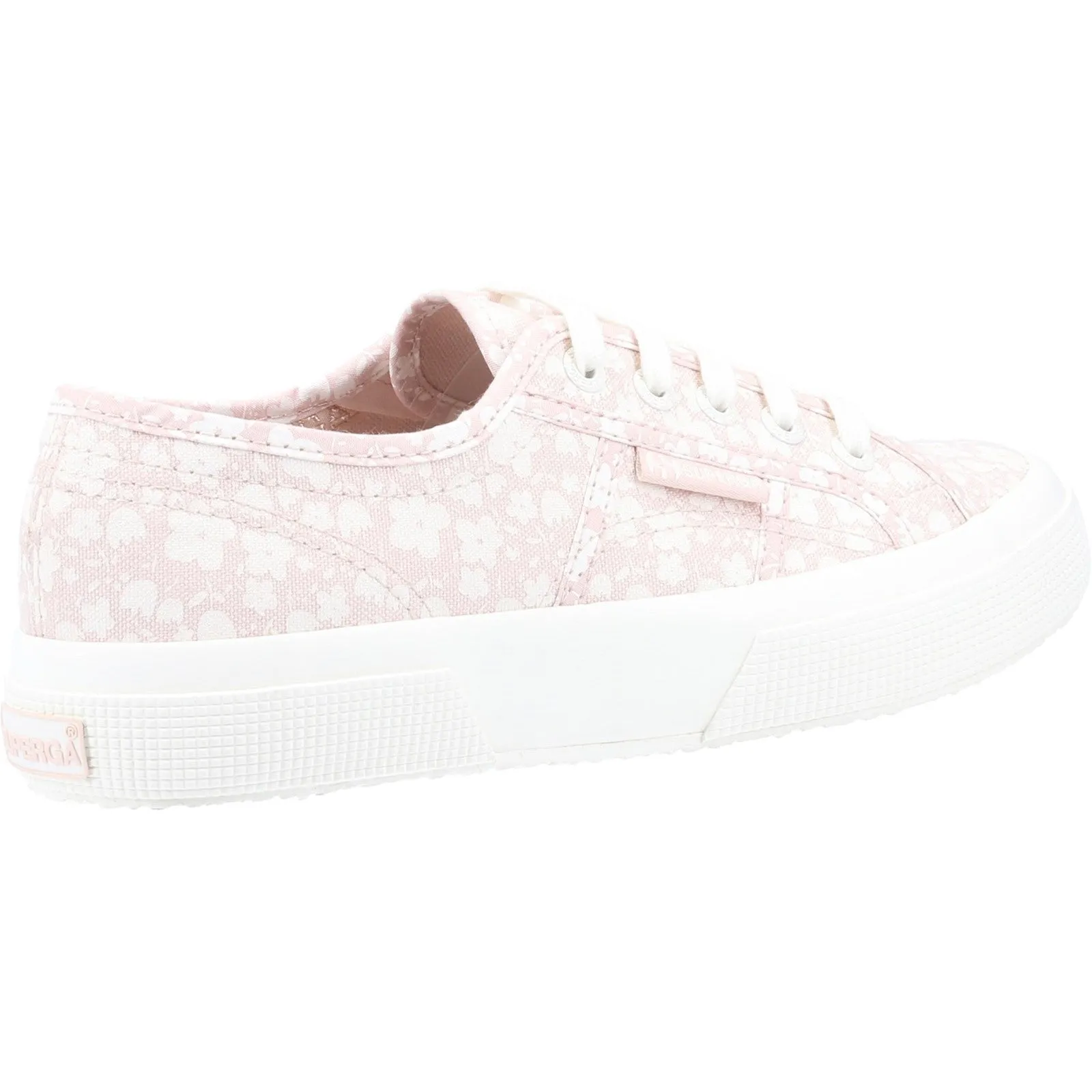 Superga Womens 2750 Floral Print Trainers - Pink sold by The Foot Factory product image thumbnail 3