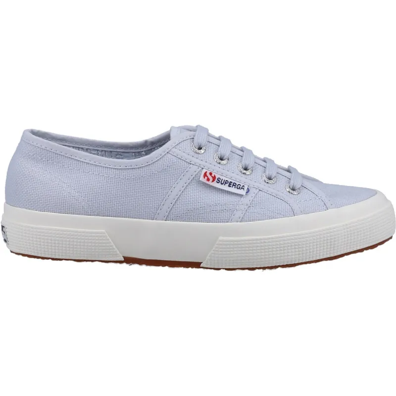 Superga Womens 2750 Cotu Classic Trainers - Light Grey sold by The Foot Factory