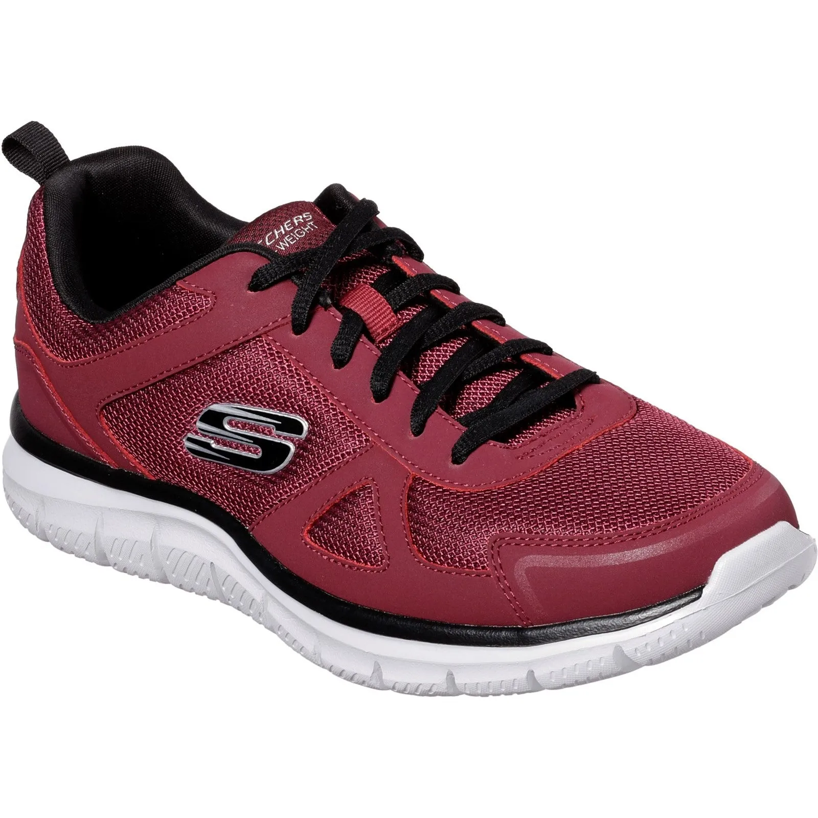 Skechers Mens Track Scloric Trainers - Red sold by The Foot Factory product image thumbnail 2