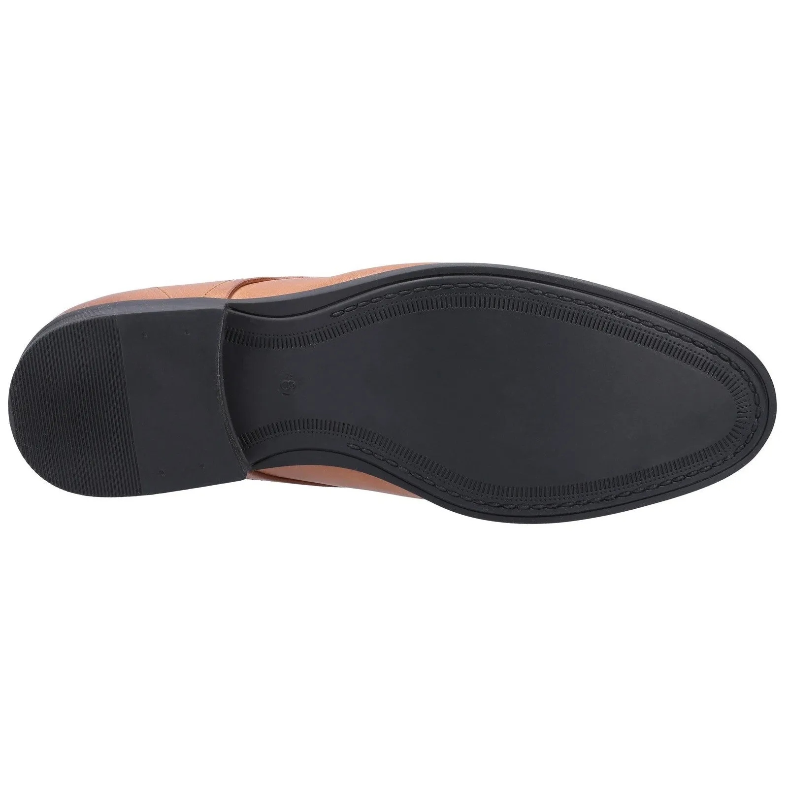 Hush Puppies Mens Oscar Leather Shoes - Tan sold by The Foot Factory product image thumbnail 4